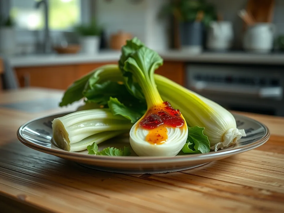 Kohlrabi grillen: Gegrillter Kohlrabi mit Balsamico