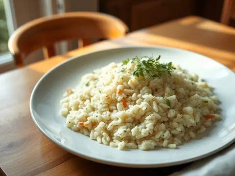 Risotto Rezept – klassisches Risotto bianco mit Parmesan
