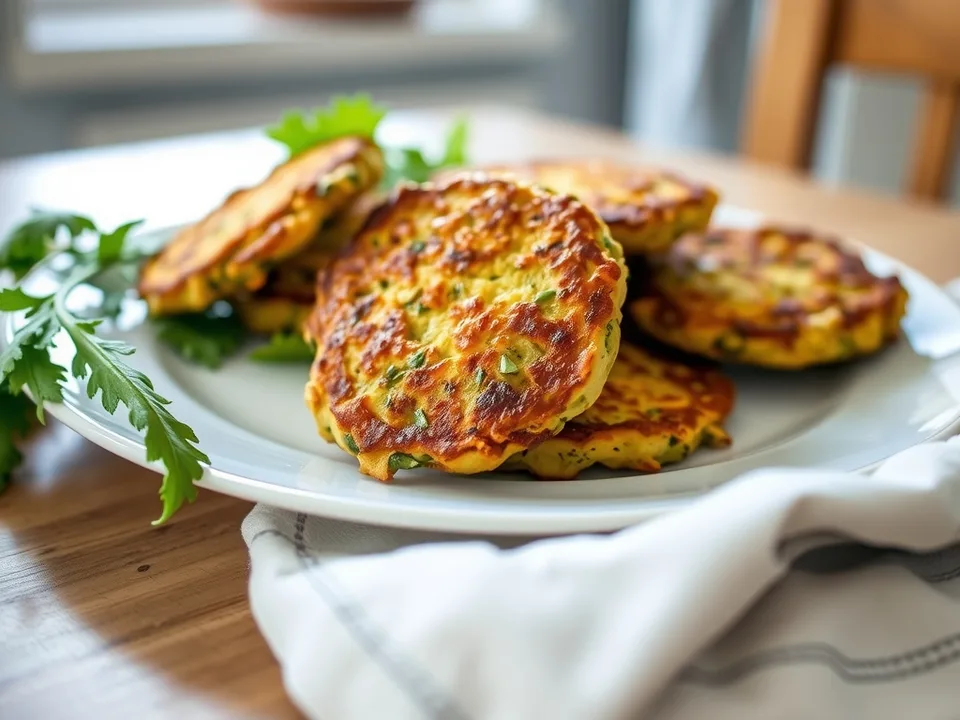 Zucchini-Kroketten – knusprig paniert aus Ofen oder Pfanne